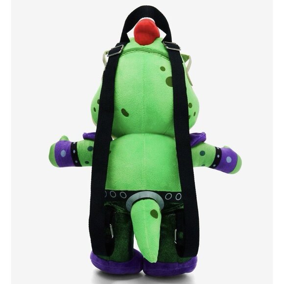 Five Nights At Freddy's Security Breach Montgomery Gator Plush Mini Backpack NEW - Picture 6 of 7